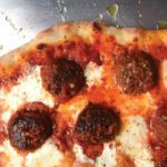 Angry Meatball and Ricotta Pizza, recipe